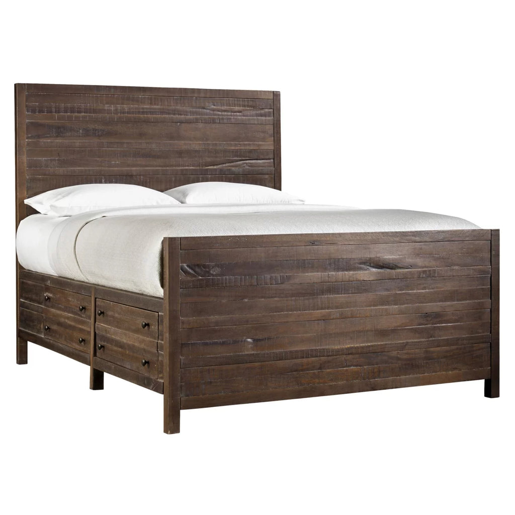 5 PC King Storage Bedroom Set with 2 Nightstand I699