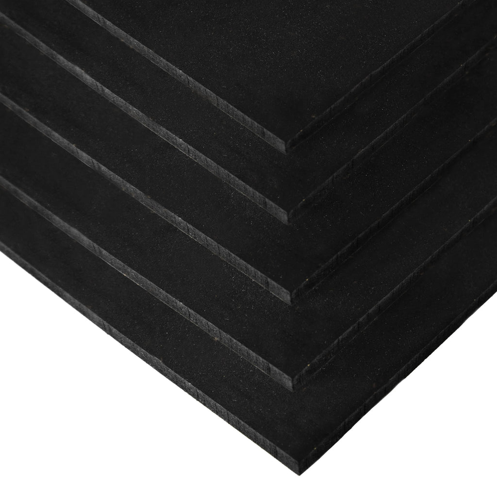 8mm Thick Rubber Gym Flooring Mats, 4ft x 6ft, Grey S52320