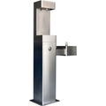 Outdoor Drinking Fountain with Bottle Filler Stainless Steel R954