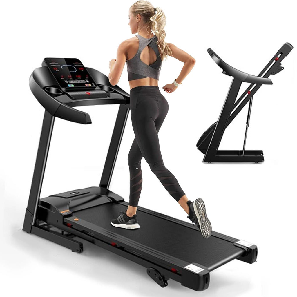 Folding Electric Treadmill 280 LBS Weight Capacity O8646