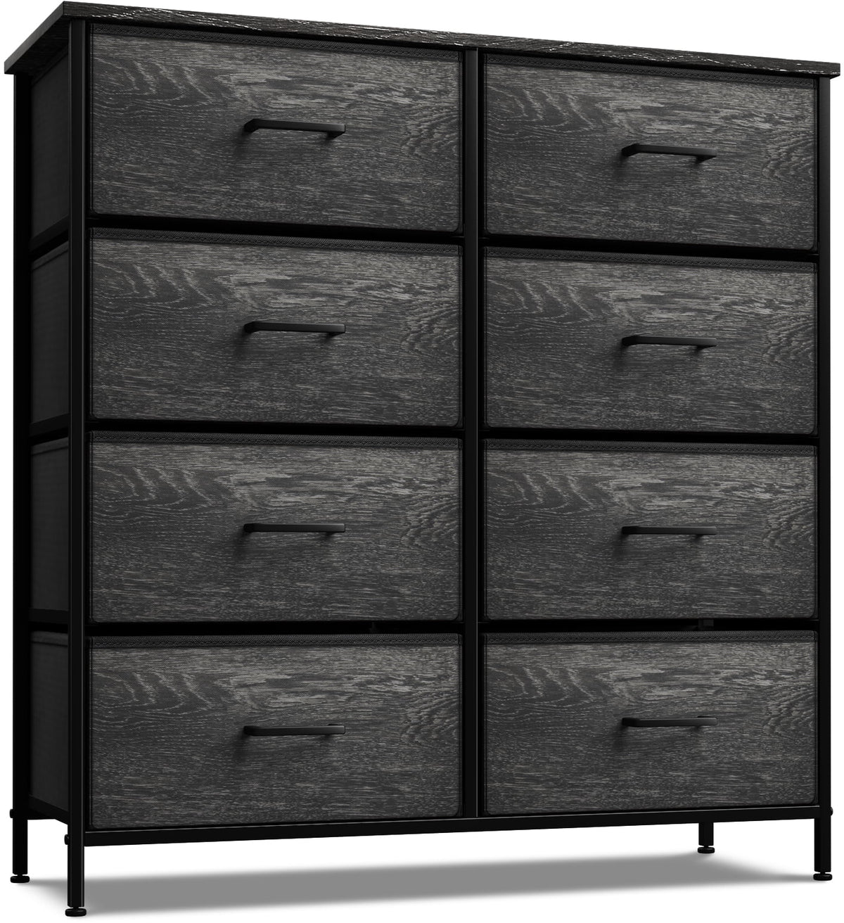 8 Drawer Faux Wood Storage Dresser R793