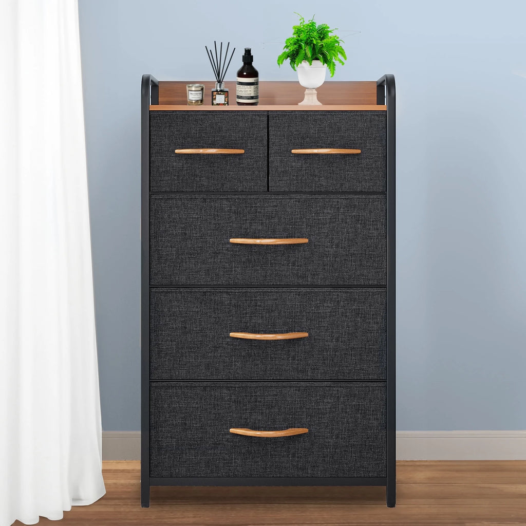 5 Drawer Storage Organizer with Top Shelf J161132