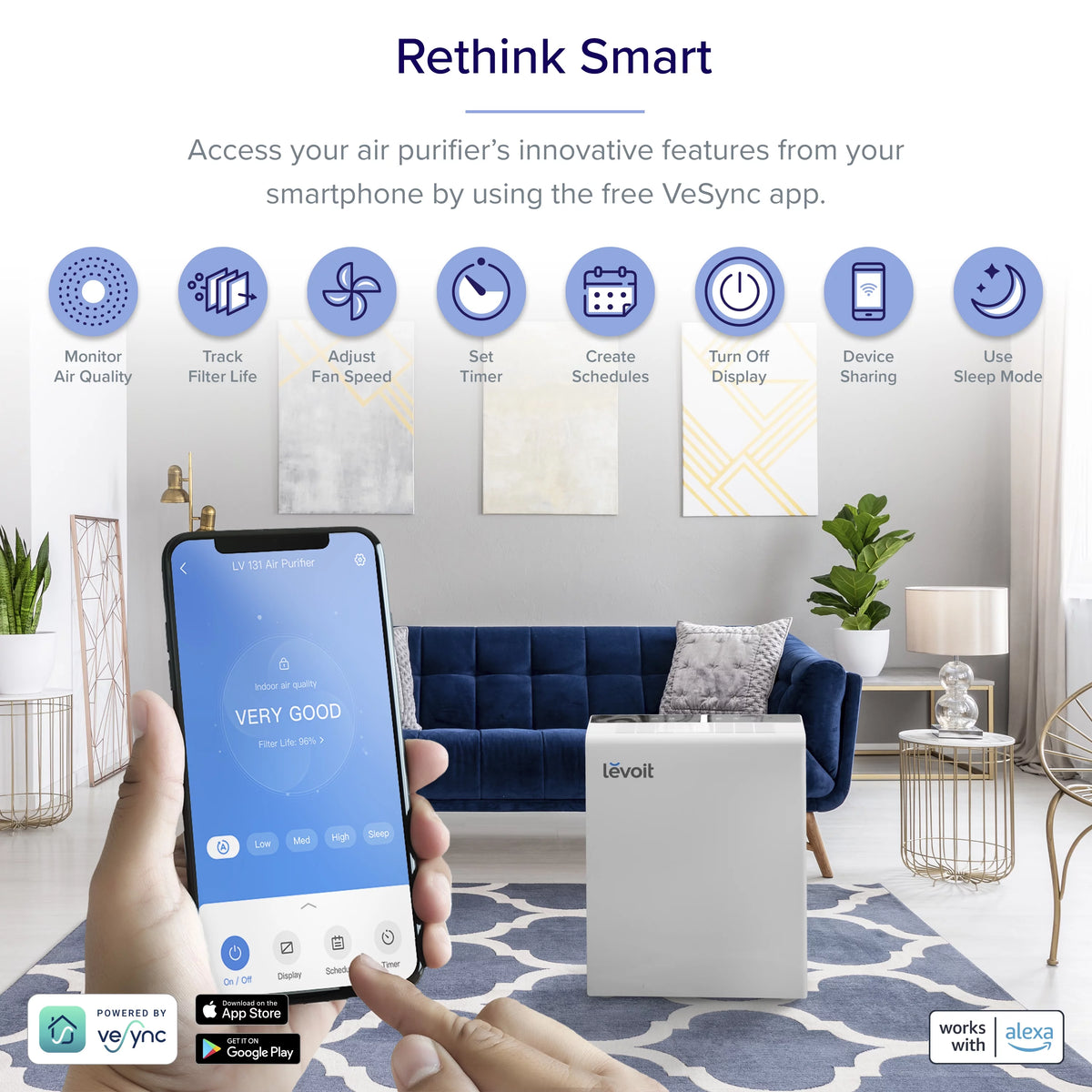Smart HEPA Air Purifier Q37347